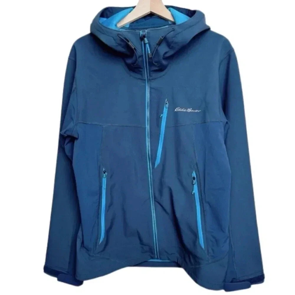 Eddie Bauer  Mens Size Small Cloud Cap Stretch Soft Shell Jacket